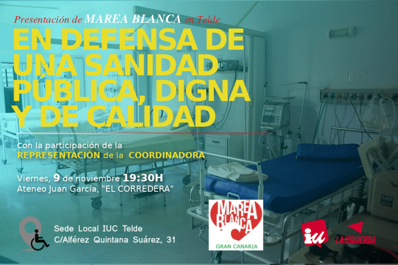 El acto arrancará a las 19.30 horas en la sede de IUC en Telde (Foto TA)